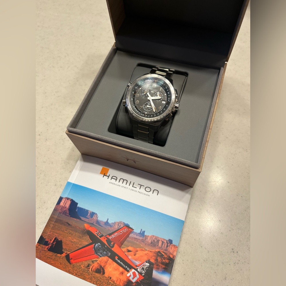 Men’s Hamilton Khaki X-Wind H779120 watch.